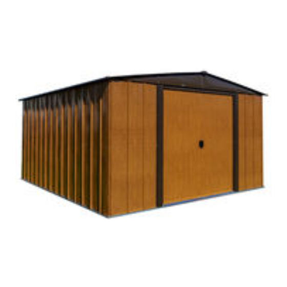 Arrow Storage Products Woodlake WL106AKL Manuel Du Propriétaire Et Instructions De Montage