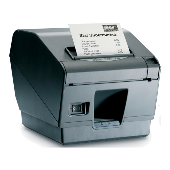 Star TSP700 Série Mode D'emploi