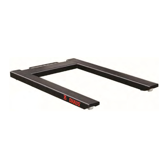 OHAUS Defender 3000 Serie Manuel D'instructions