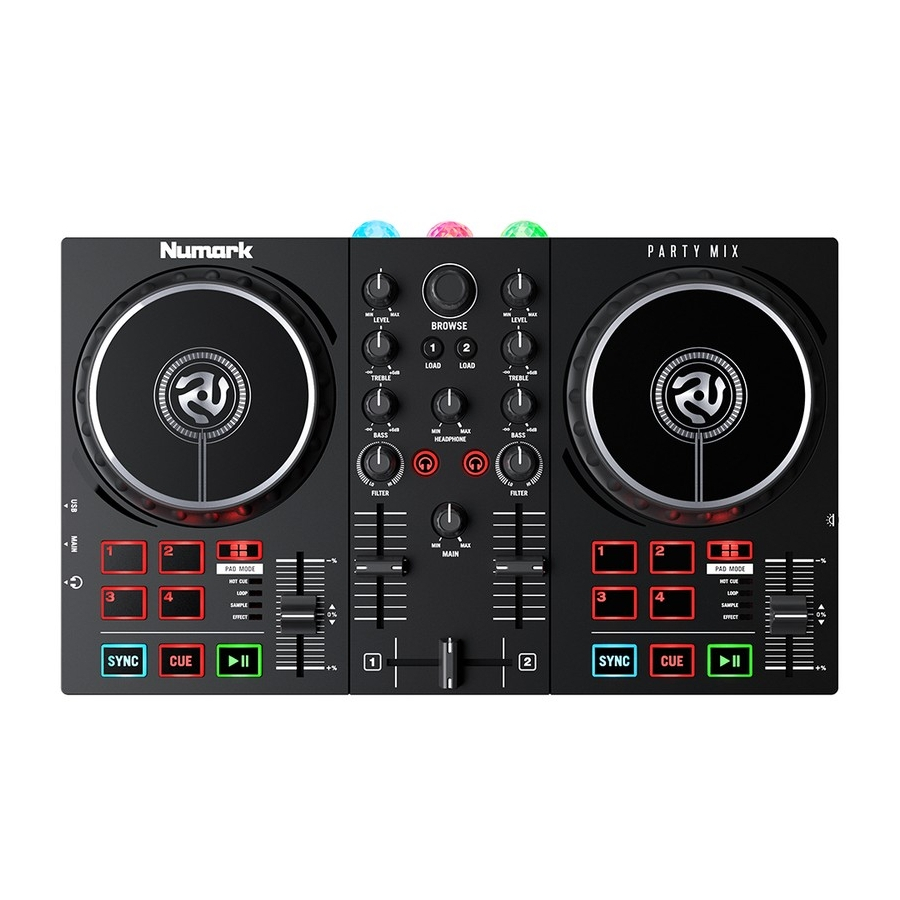 Numark PARTY MIX LIVE Guide D'utilisation