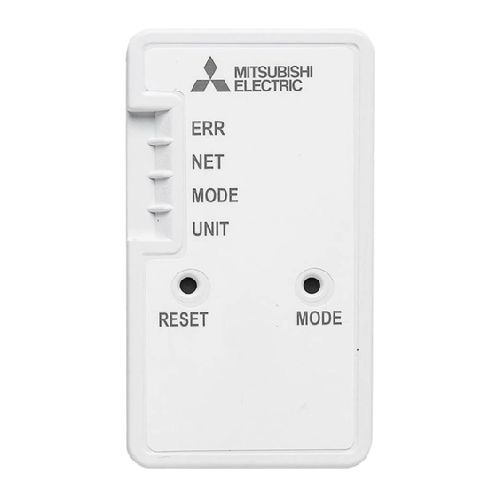 Mitsubishi Electric MSZ-LN Série Manuel De Configuration