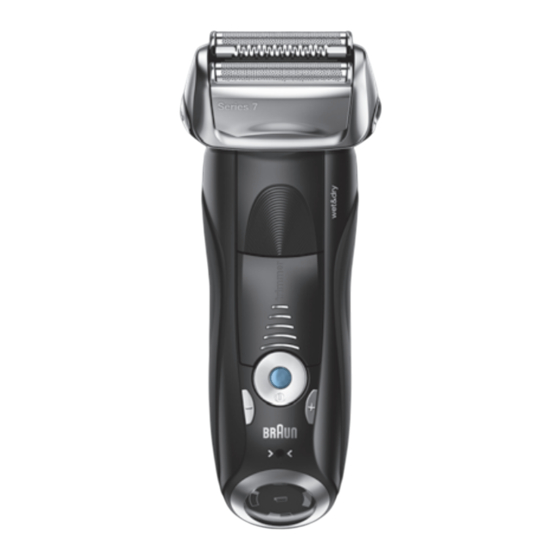 Braun 7 Série Mode D'emploi