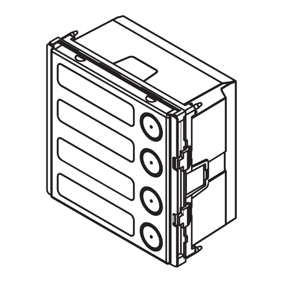 Urmet SINTHESI STEEL 1158/82 Mode D'emploi