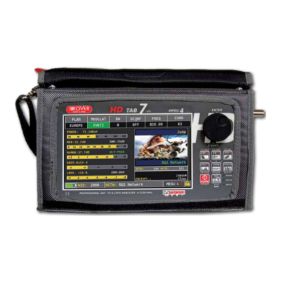 Rover Instruments HD TAB 7 Manuel D'utilisation