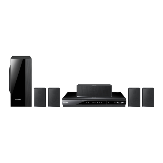 Samsung HT-D5100 Mode D'emploi