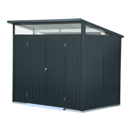 DuraMax 8 Ft Palladium Double Door Manuel D'instruction