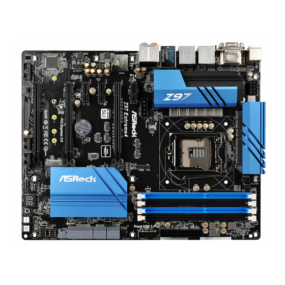 ASROCK Z97 Extreme4 Manuel D'instructions