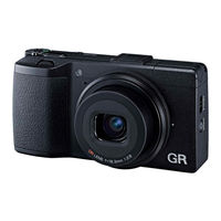 Ricoh GR II Mode D'emploi