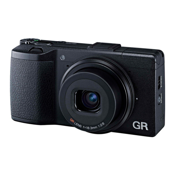 Ricoh GR II Manuels