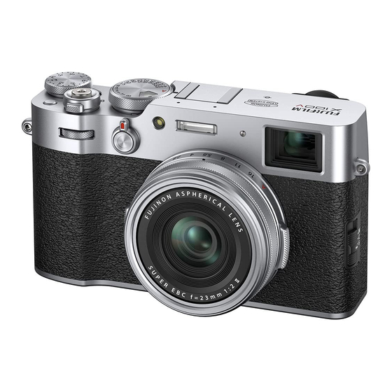 FujiFilm X100V Manuels