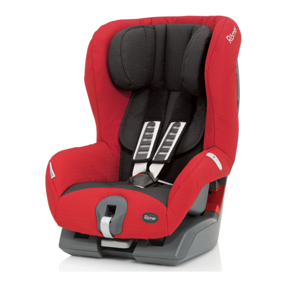 Britax ROMER KING plus Mode D'emploi