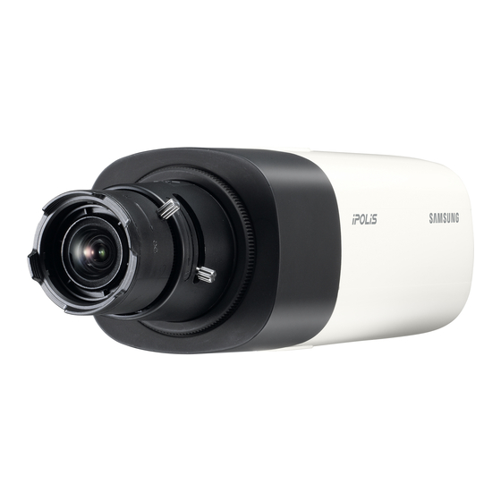 Wisenet SNB-7004 Guide De Prise En Main Rapide