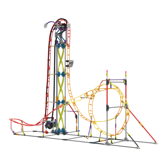 K'Nex ELECTRIC INFERNO Roller Coaster 17040 Mode D'emploi