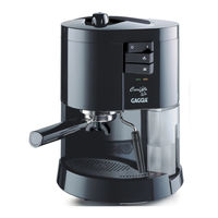 Gaggia CAREZZA SILVER Mode D'emploi