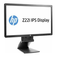 HP Z22i Guide De L'utilisateur