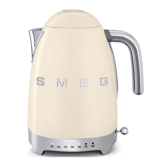 Smeg KLF02CREU Manuel D'utilisation