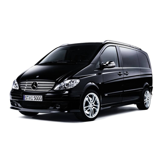 Mercedes-Benz Viano Notice D'utilisation