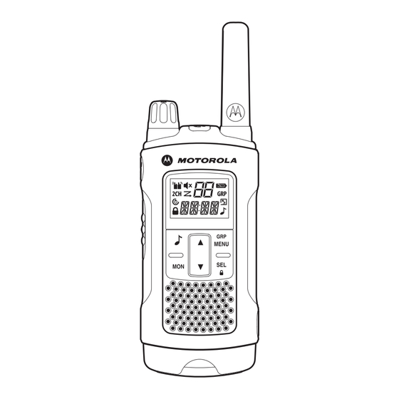 Motorola T80 Manuel Du Propriétaire