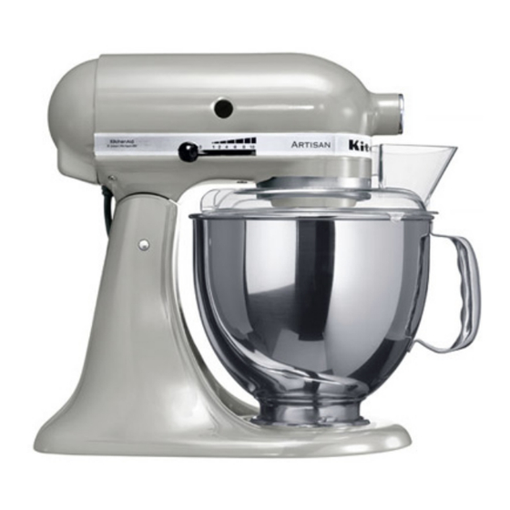 KitchenAid 5 KSM 150 PSEMC ARG Mode D'emploi