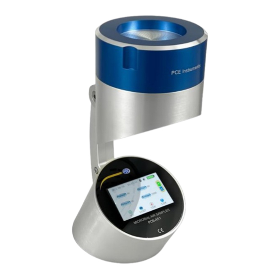 PCE Instruments PCE-AS1 Manuel D'utilisation