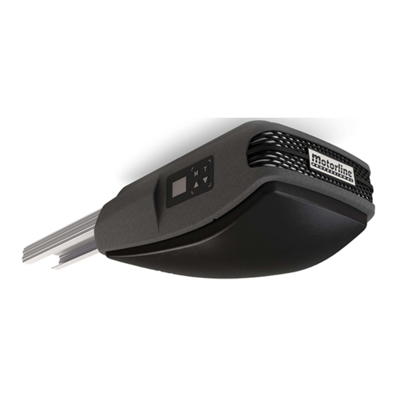 Motorline professional ROSSO EVO Notice Pour L'utilisateur/Installateur