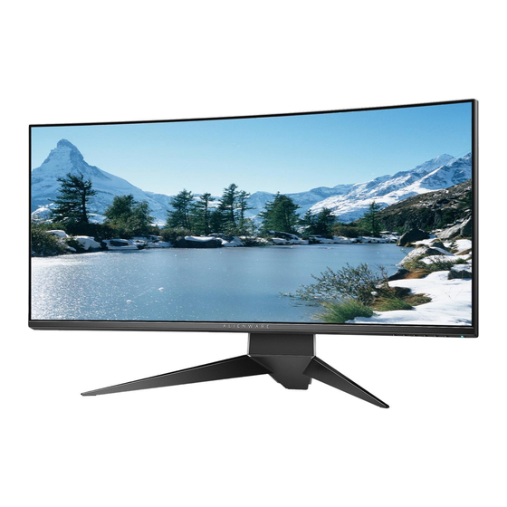 Alienware AW3418DW Guide D'utilisation