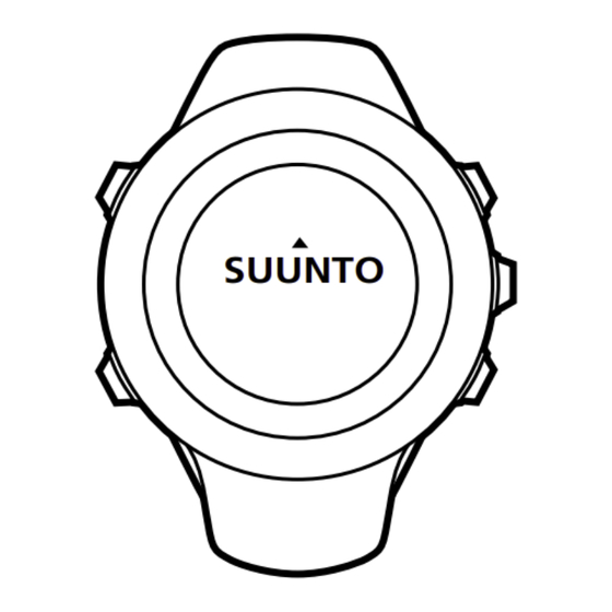 Suunto AMBIT3 RUN 2.0 Guide D'utilisation