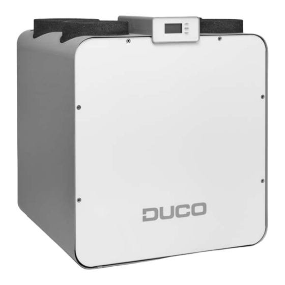 Duco Box Eco Manuel D'installation