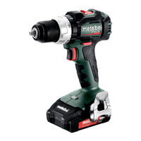 Metabo BS 18 LT BL Notice Originale