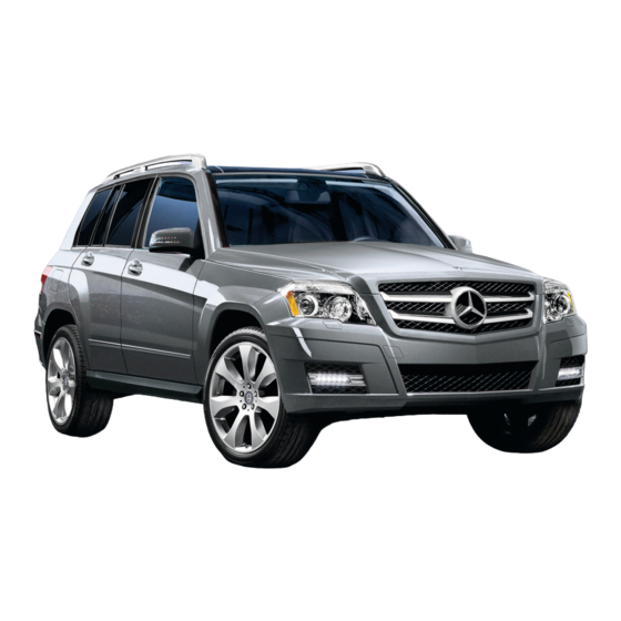 Mercedes-Benz GLK 350 2012 Manuels