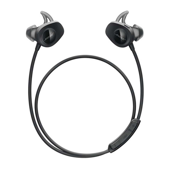 Bose SOUNDSPORT Notice D'utilisation