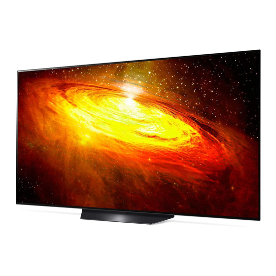 LG OLED55BX Serie Manuel D'utilisation