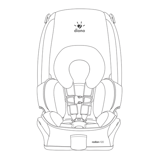 Diono radian r120 Manuel D'instructions