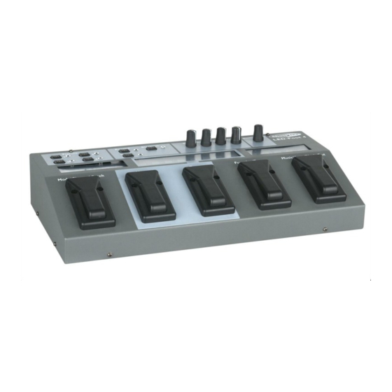 SHOWTEC LED Foot 4 Mode D'emploi