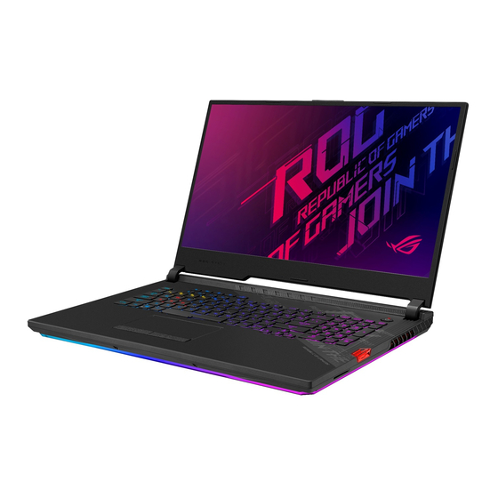 Asus ROG STRIX G732L Manuels