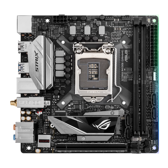 Asus STRIX B250I GAMING Mode D'emploi