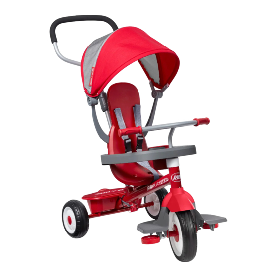 Radio Flyer Stroll 'N Trike Instructions De Montage