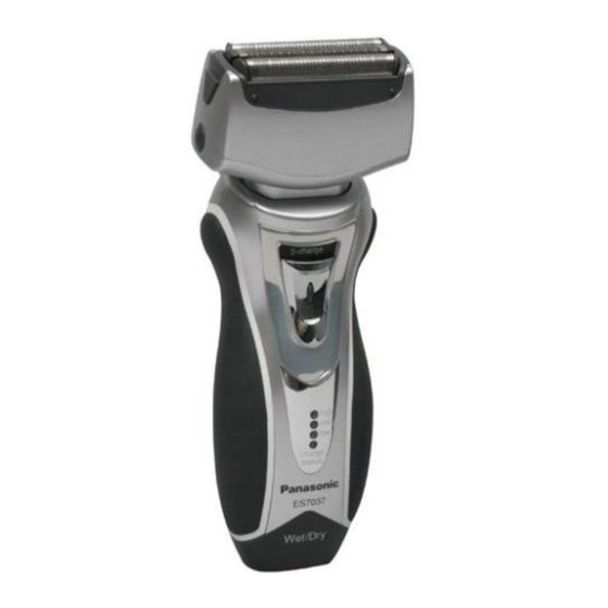 Panasonic ES7037 Manuel D'utilisation