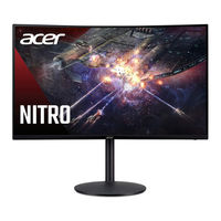 Acer NITRO XZ320Q Mode D'emploi