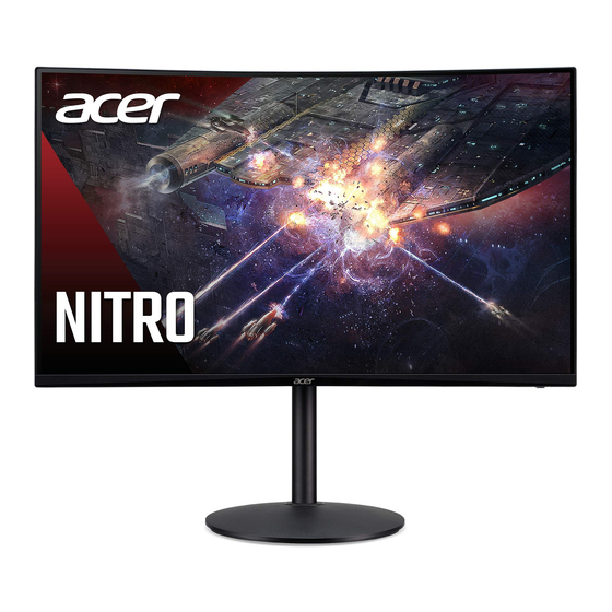 Acer NITRO XZ0 Serie Mode D'emploi