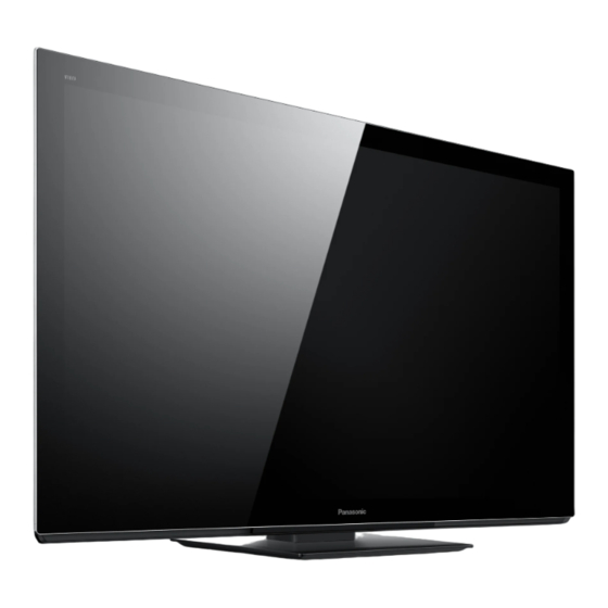 Panasonic Viera TX-P55VT30J Mode D'emploi