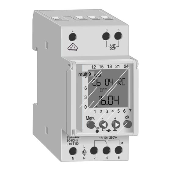 Merlin Gerin IHP DCF 1C Guide Rapide