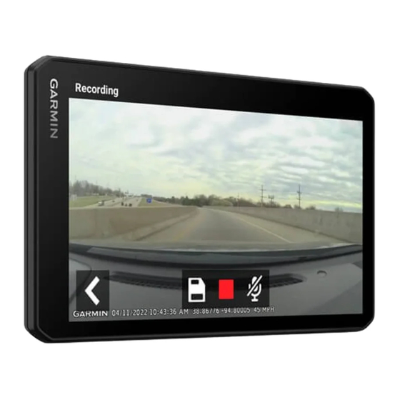 Garmin DRIVECAM 76 Manuel D'utilisation