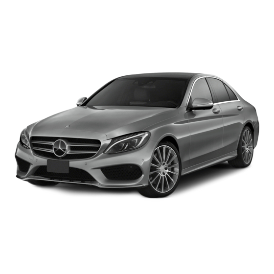 Mercedes-Benz C 300 2016 Notice D'utilisation