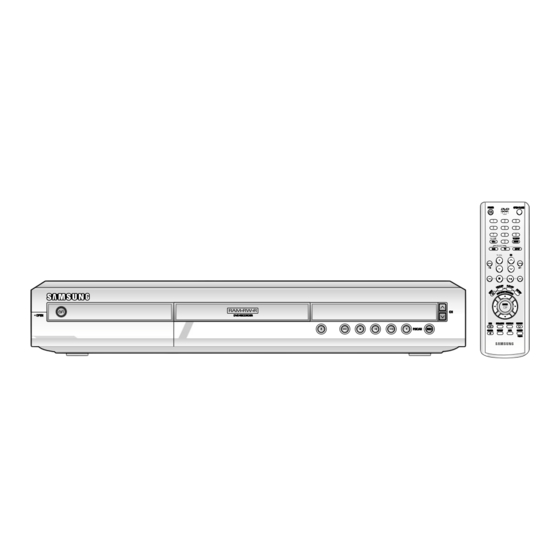 Samsung DVD-R120 Manuel De L'utilisateur