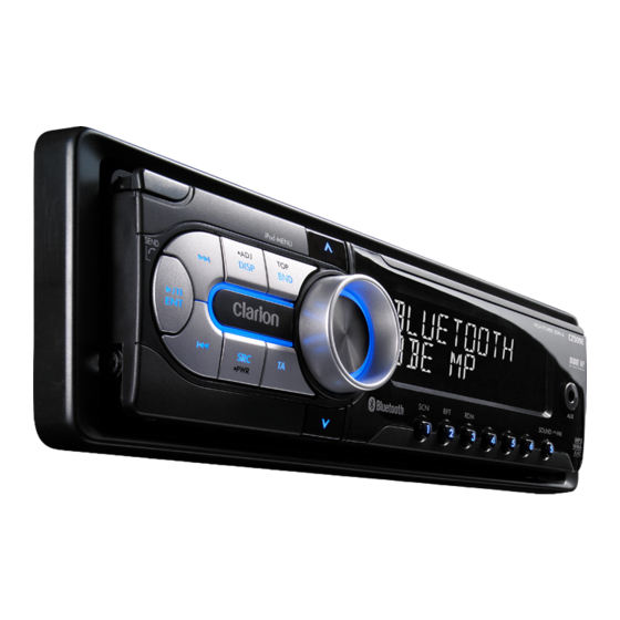 Clarion CZ509E Mode D'emploi