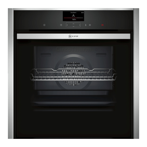 NEFF B57CS22 0 Serie Manuel D'utilisation Et Notice D'installation