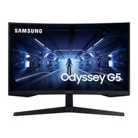 Samsung C34G5 T Série Mode D'emploi