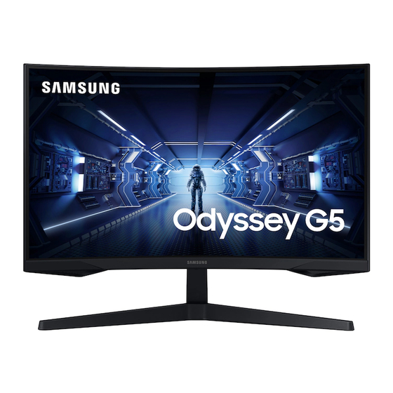 Samsung C27G5 T Série Mode D'emploi