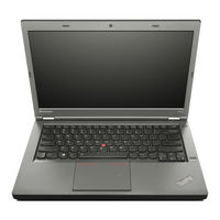 Lenovo ThinkPad T440p Guide D'utilisation